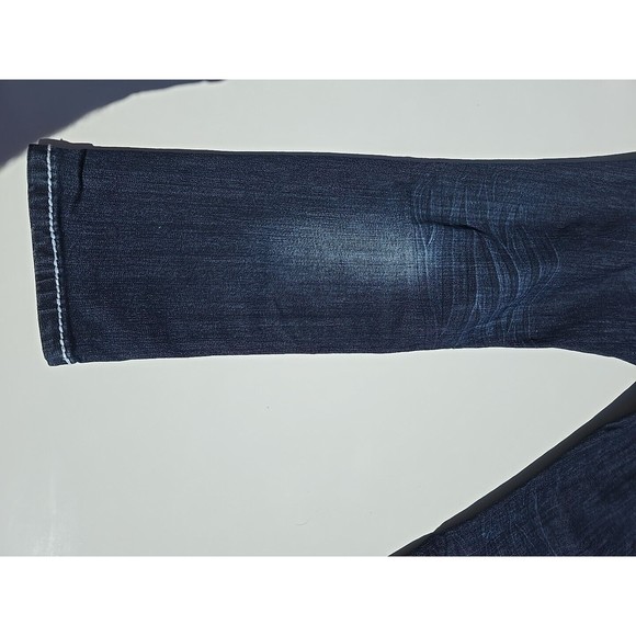 Series 31 Amethyst Jeans Embellished Mid Rise Cotton Blend Women's Sz. 11 ROSE - Picture 4 of 12